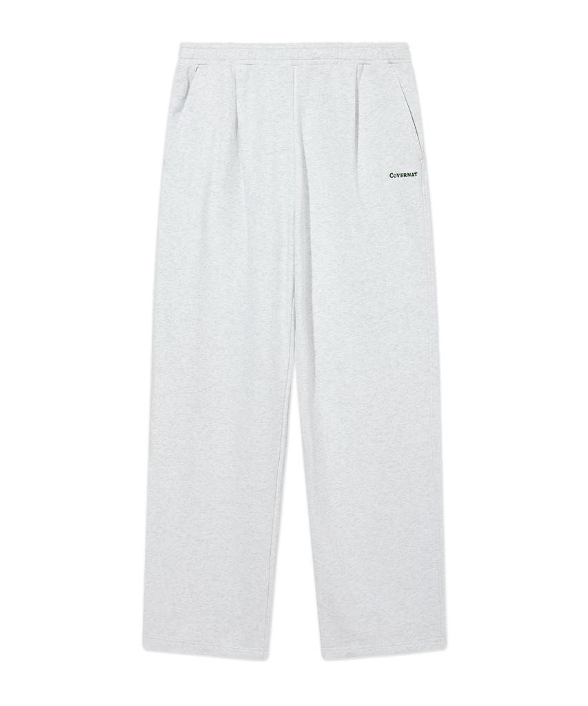 COVERNAT Semi-Wide Authentic Sweatpants Heather Gray