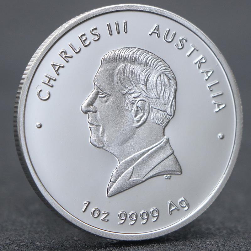 Moneta commemorativa zodiacale australiana 2026 Anno del Cavallo - Moneta con lavorazione artigianale di cavallo modello nuovo