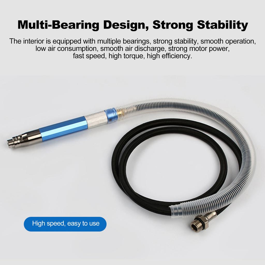 Grinder Kit Portable Pneumatic Pencil Dierinder Kit for Cutting, High Efficiency Grinding for Metal, Wood