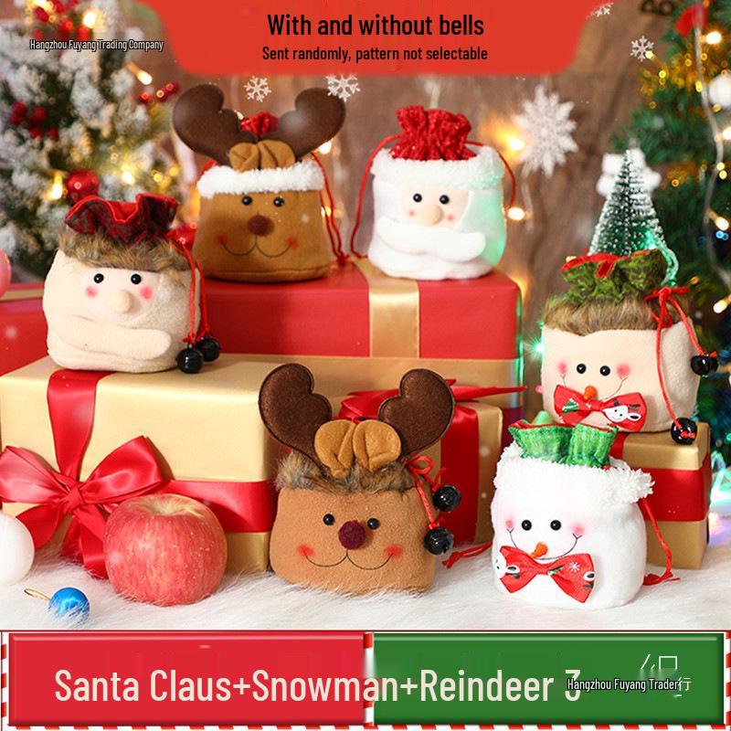Large Base Christmas Tree Decoration with Santa, Reindeer, and Snowman Balloons for Kindergarten
