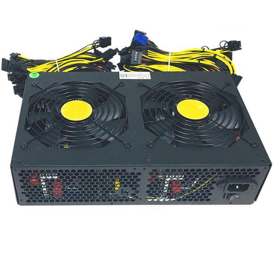 3450W ATX PSU Power Supply Bitcoin Miners psu PC Power Supply 90% High Efficiency 180-240V pico psu For BTC ETC Power Mining