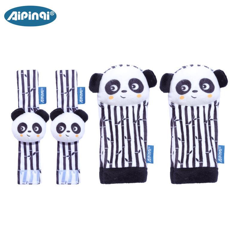 Aipinqi Baby Rassel-Socken: Lernspielzeug & Neugeborenen-Geschenk (0-1 Jahr)