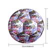 Size 5 Football Miraculous Ladybug Pattern, Wear‑Resistant Soccer Ball for Match Training Daily Sports Play