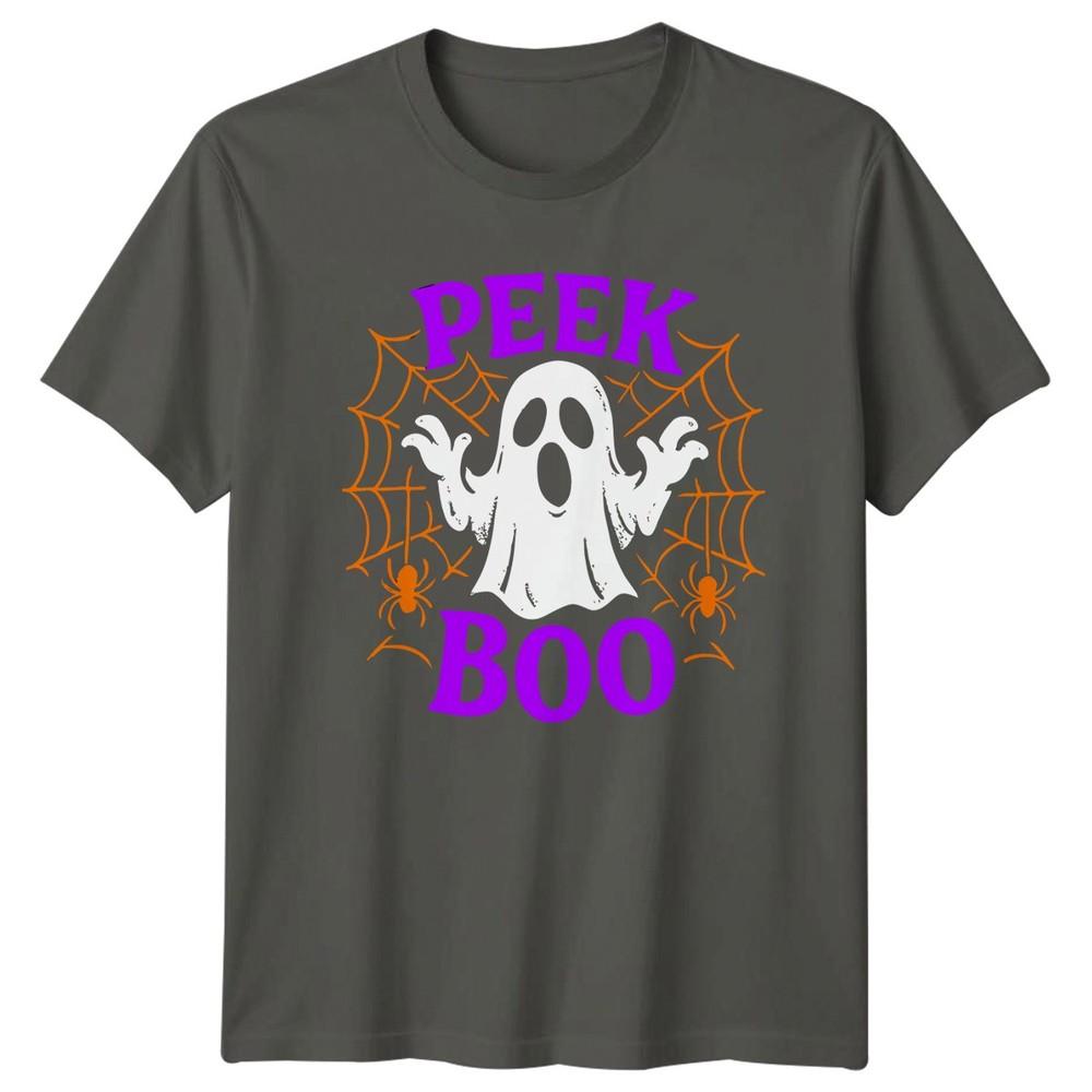 Peek Boo TShirt Spooky Ghost Halloween Gift For Him And Her S