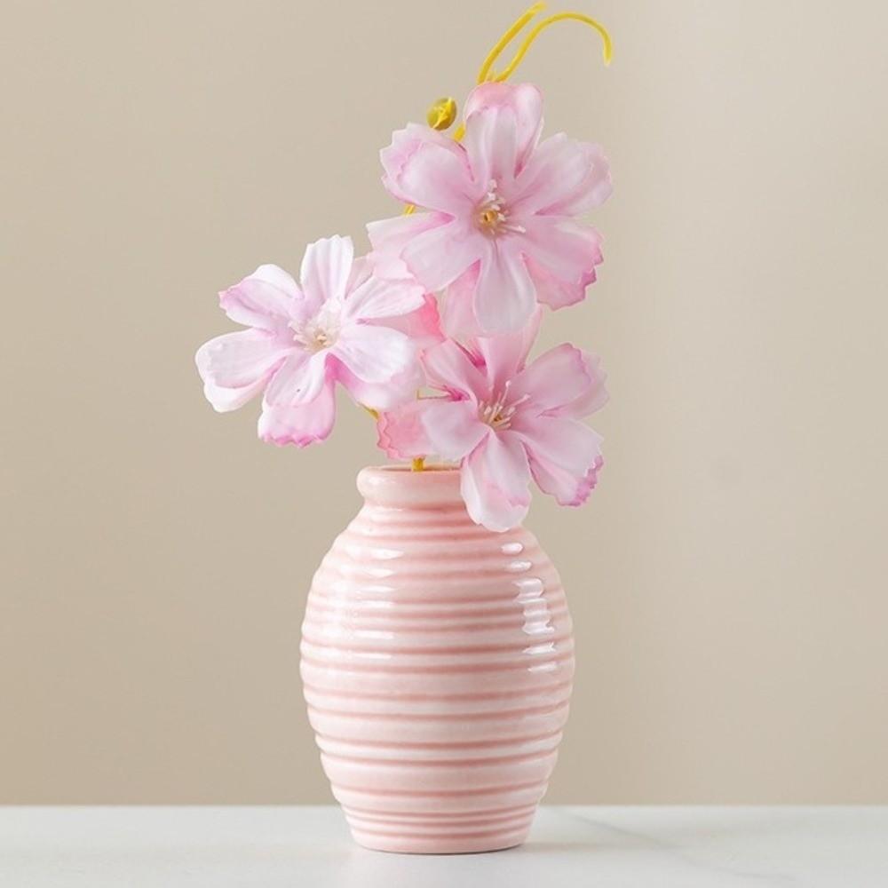 2PCS Colorful Refrigerator Magnets Vase Exquisite Mini Plant Vase  Kitchen Decor