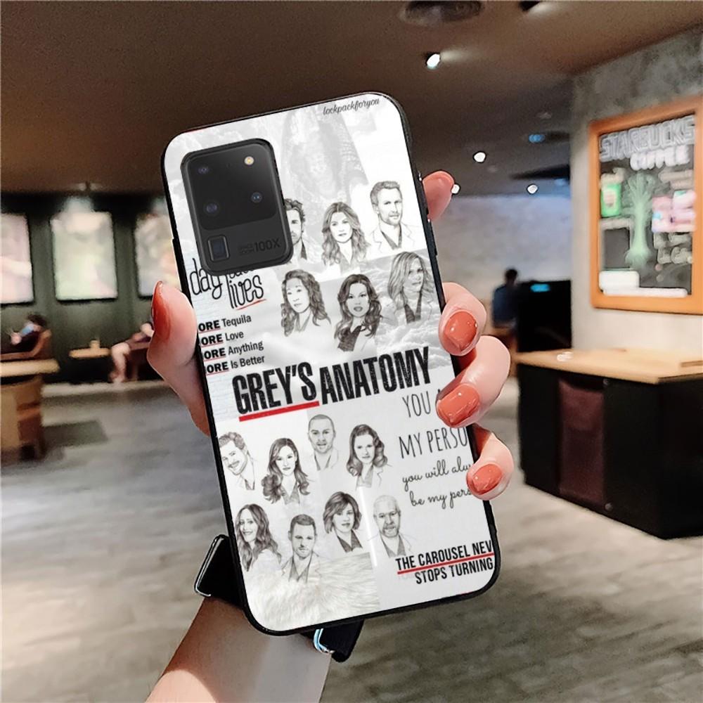 Grey Anatomy Phone Case For Samsung S 9 10 20 21 22 23 30 23plus Lite Ultra FE S10lite Fundas