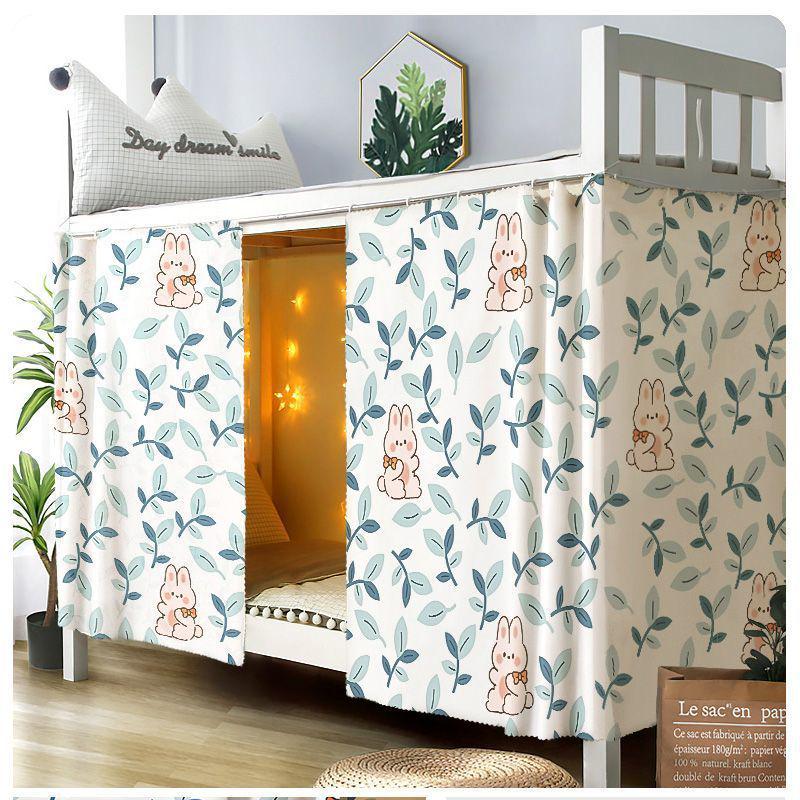 Bright Sun Blackout Dorm Bed Curtains for Students (Upper/Lower Bunk)