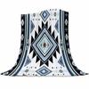 Indian Geometry Graphics Throws Blankets for Sofa Bed Winter Soft Plush Warm Sofa Throw Blanket Holiday Gifts