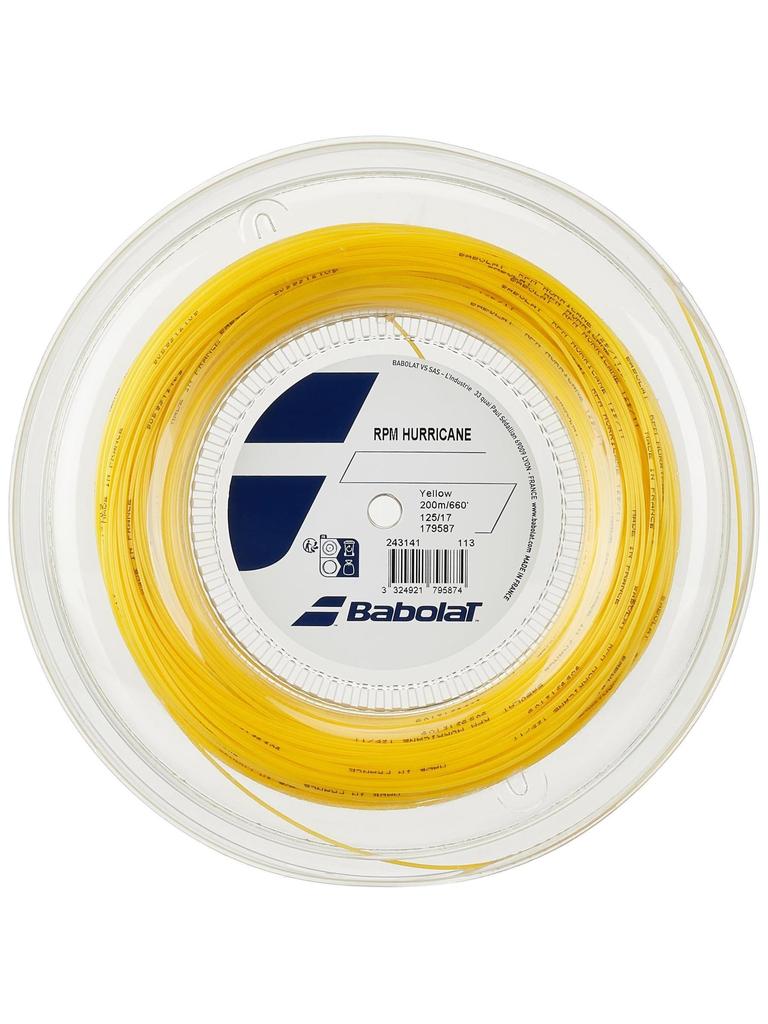Babolat HURRICANE 200m Roll Hard Court Tennis String "RPM 120/125/130 BA243141"
