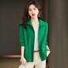 Women's Cardigans Sweaters Outerwear Spring and Autumn Knitwear Lapels Zippered Pockets
