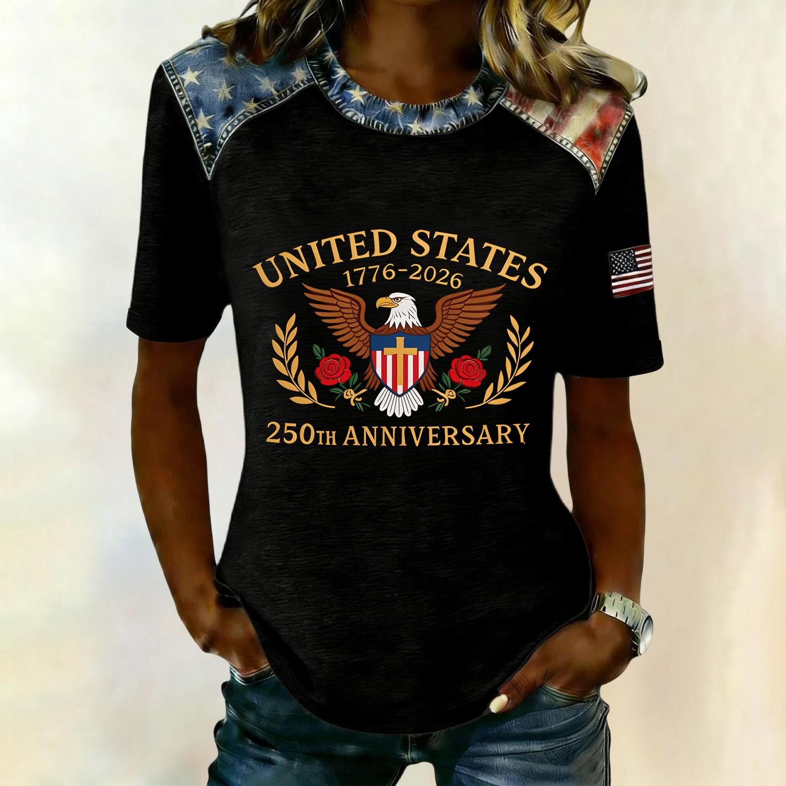

Women s Stylish Casual Letter-printed Blouse S чёрный