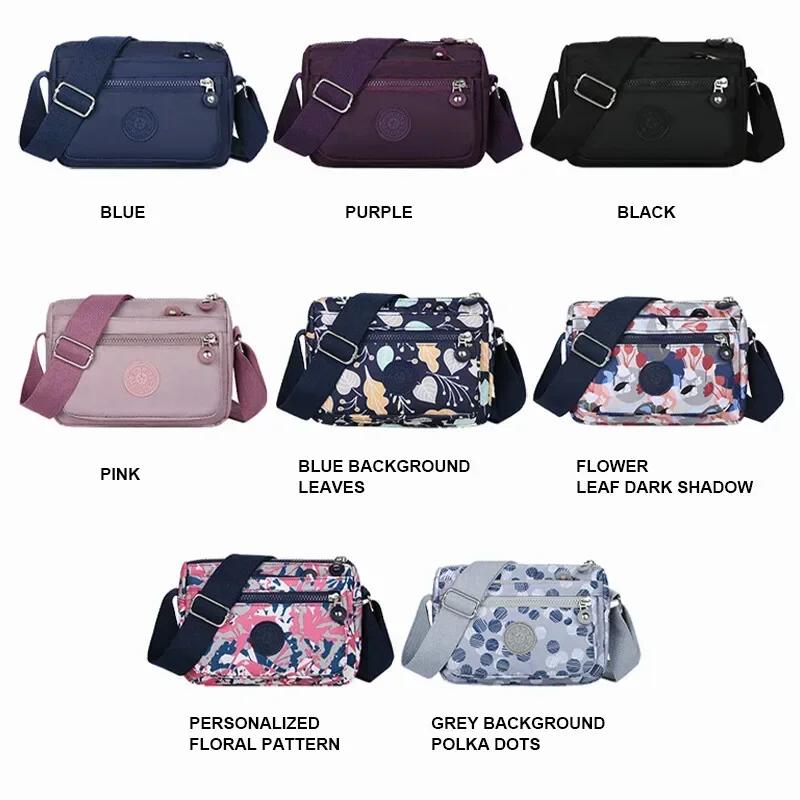 Women Crossbody Bag Large Capacity Waterproof Shoulder Bags for Girls Multifunctional Outdoor Travel Bags