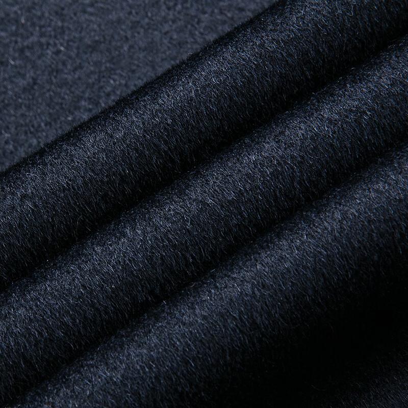 FAPAI Men's Business Lapel Wool Blend Jacket