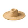 Summer New Sun Hat Hand-knitted Dome Big Brim Lafite Straw Hat Women's Outdoor Simple Sun Protection Beach Hat