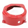 Starter Shroud Fan Flywheel Cover Red Metal Recoil Pull Starter Cooling Fan Cover for GX160 5.5HP