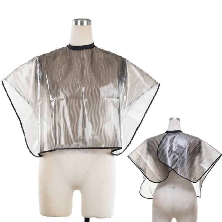 Hair Dyeing Cape Hair Cutting Collar For Home Salon Use Soft Hook And Loop Fabric Stays In Place