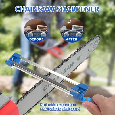 Chainsaw Sharpener Saw Chain Sharpener Tool Portable Electric Chainsaw Chain Replacement Suitable