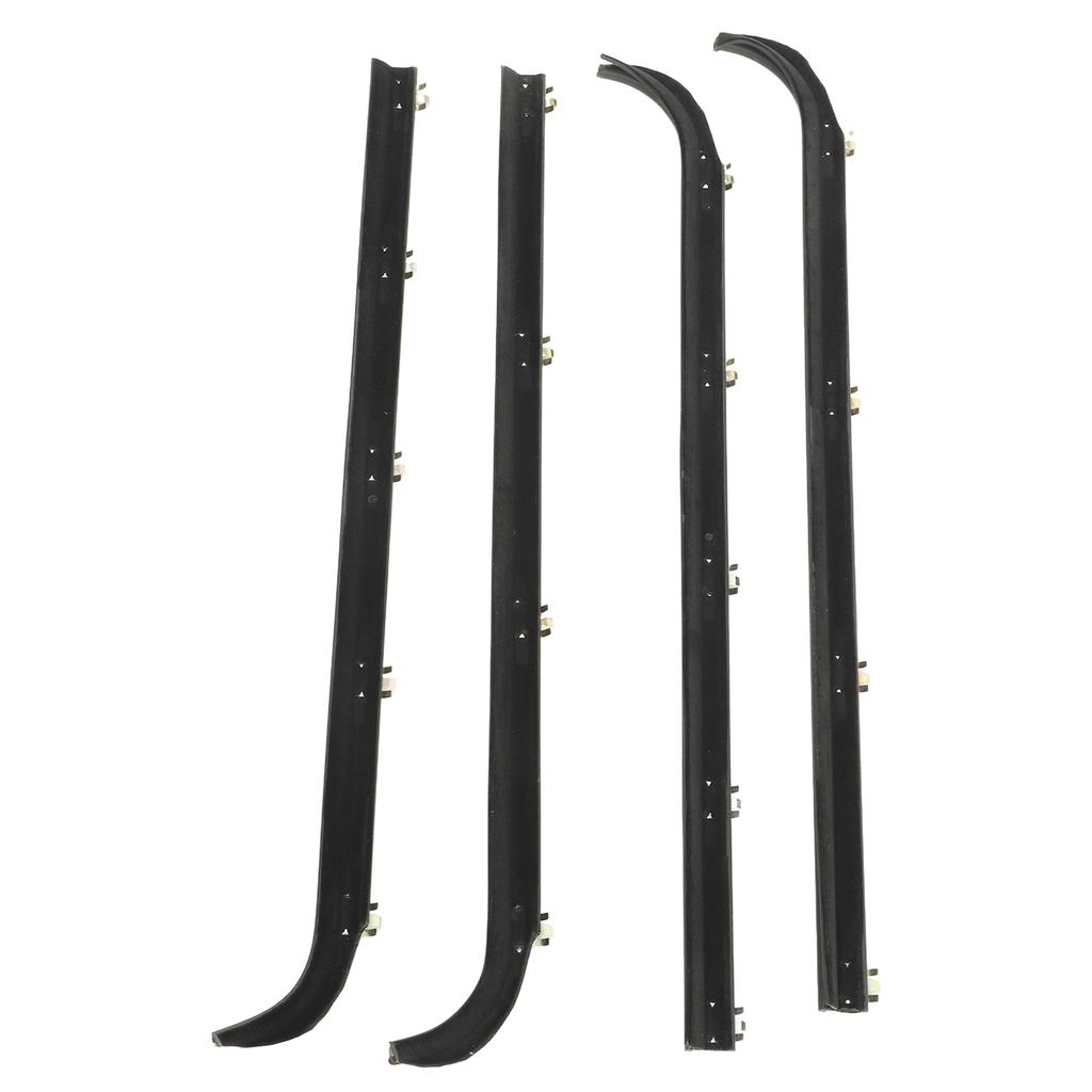 4 Stück Fensterleisten Dichtung Filz E7TZ1521452A Wasserdicht Staubdicht Geräuschreduzierung