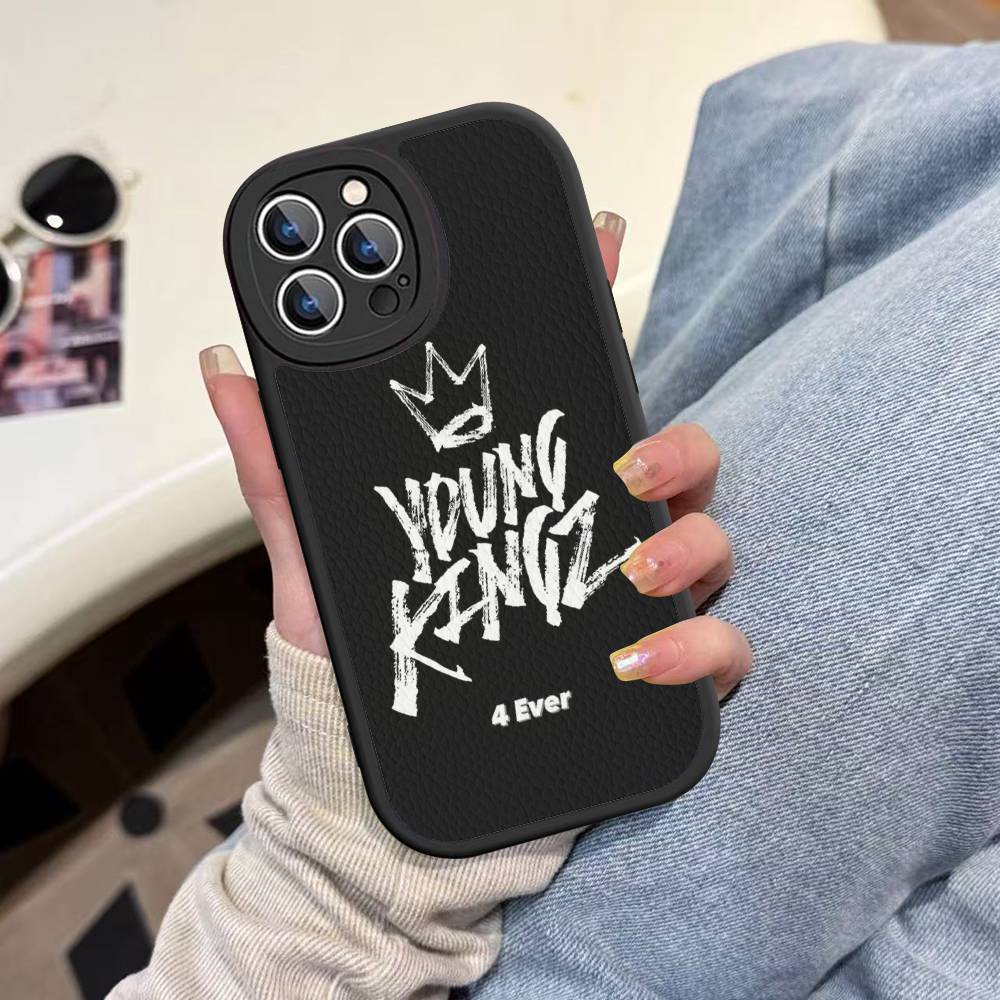 

Myke Towers Rapper Phone Case For IPhone 16 15 14 13 12 11 Pro Max Plus Leather Soft Cover iPhone 16