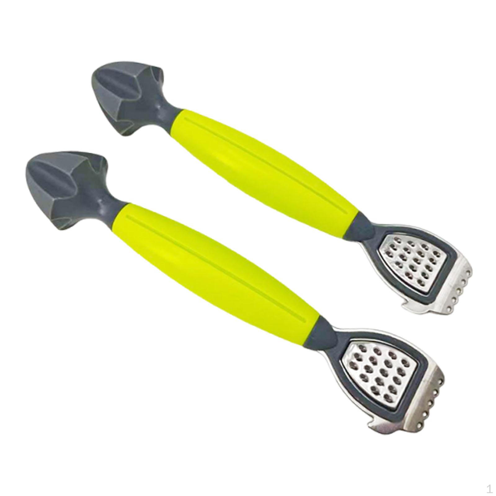 

2x Lemon Zester Grater Juicer Multifunctional Durability Kitchen Tool Portable Easy to Use