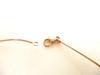 Authentic HERMES Orange Pop Ash H Pink Gold Plated Necklace Choker Pendant #a150  Refurbished