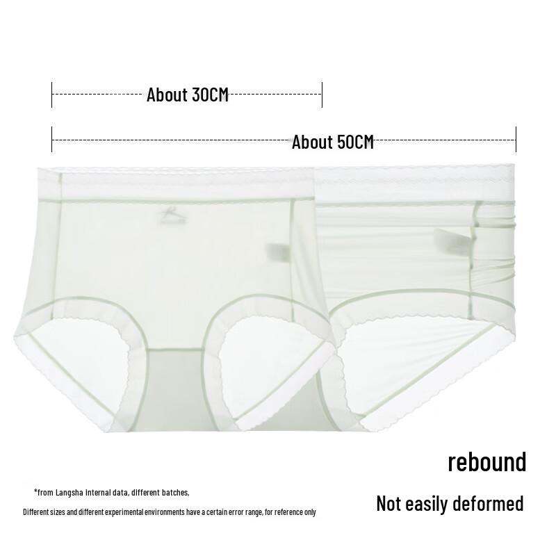 Lonsa Women's Silk Crotch Mid-Waist Briefs