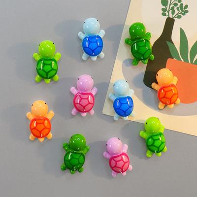 5/10pcs, Fridge Magnets, Cartoon Sea Turtle Fridge Magnets Whiteboard Magnets Sticker, Decorative Refrigerator Magnets