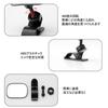 DFsucces Car Baby Curved Wide View Rear Seat Baby Seat Auxiliary Mirror for Checking On Child Without Turning 89mm X 56mm Mirror, Mirror, 360-Degree