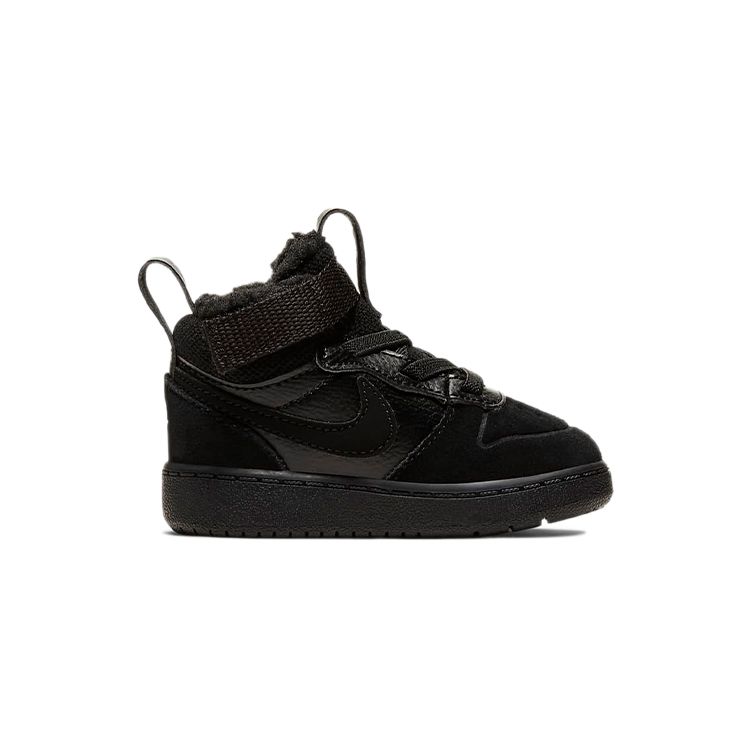 Nike Court Borough Mid 2 Casual Sneakers Baby Sneakers Black CQ4027-001
