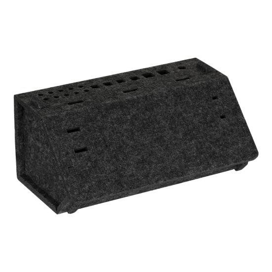 3D Printer Tools Storage Box Large Capacity 24 Holes Easy To Install Multipurpose Tool Storage Box Desktop Detachable Organizer