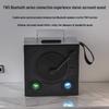 Bluetooth Speaker with Dual-Microphone Antenna, Solar Power, USB Flash Drive, Card Slot, and TWS Connectivity.