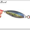 OHF Metal Jig Slow Live with Assist Set 8 Set, 20g, 30g, 40g, Jigging, Color, Hooks, 8-Piece (30g / Colors)
