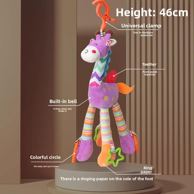 Babybett-Clip Auto-Spielzeug Hängende Glocke Mit Meeresdesign Für Säuglinge und Kleinkinder