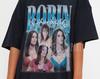 חולצת ROBIN SCHERBATSKY, חולצת טי מחווה לרובין שרבצקי, How I Met Your Mother מרצ'נדייז וינטג' רטרו בוטלג, מתנה למעריצי רובין שרבצקי