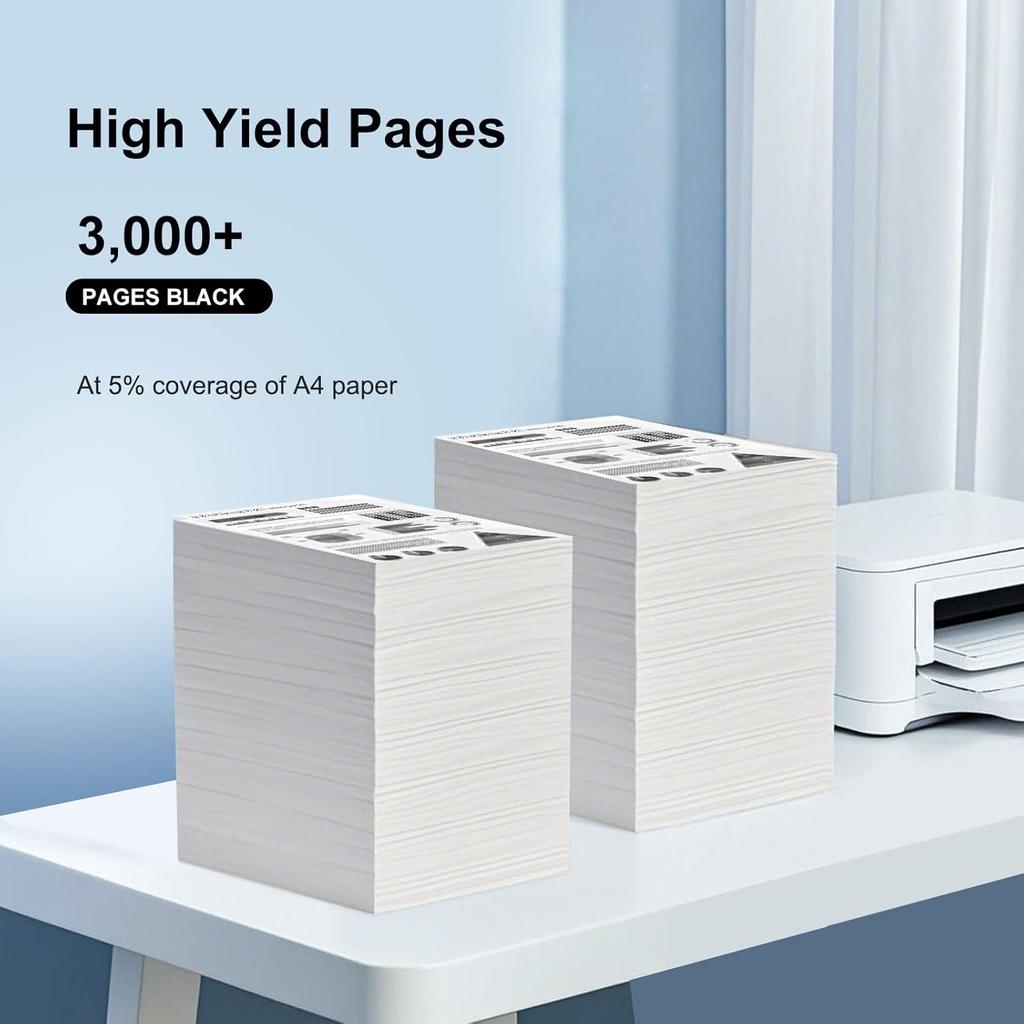 TN760 High Yield Toner Cartridge Replacement for Brother TN 760 TN730 TN-730 for HL-L2350DW HL-L2390DW HL-L2370DW MFC-L2750DW MFC-L2730DW DCP-L2550DW