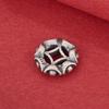 Серебряные бусины-разделители S925 в китайском стиле для самостоятельного изготовления браслетов из кристаллов и плетеных нитей