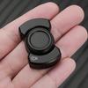 Triple Action Metal Fidget Spinner for Adults Zinc Alloy Tactile Sliding Knob Anti Anxiety Desk Toy with Smooth Rotation Click and Slide Functions