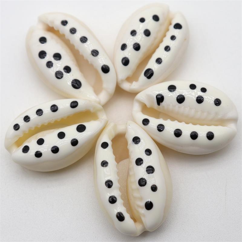 

Small Natural Shell Print Bead for DIY Handmade Earrings & Jewelry Accessories