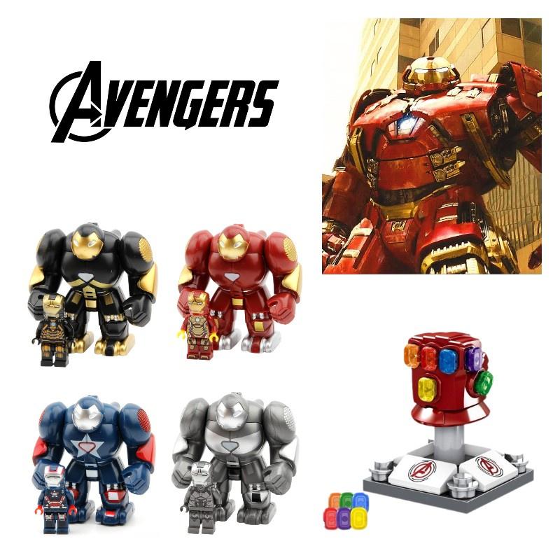 800+ Piece Avengers Iron Man 3 Dr. Strange 2 Hawkeye Thor 4 Lego-compatible Building Blocks Toy