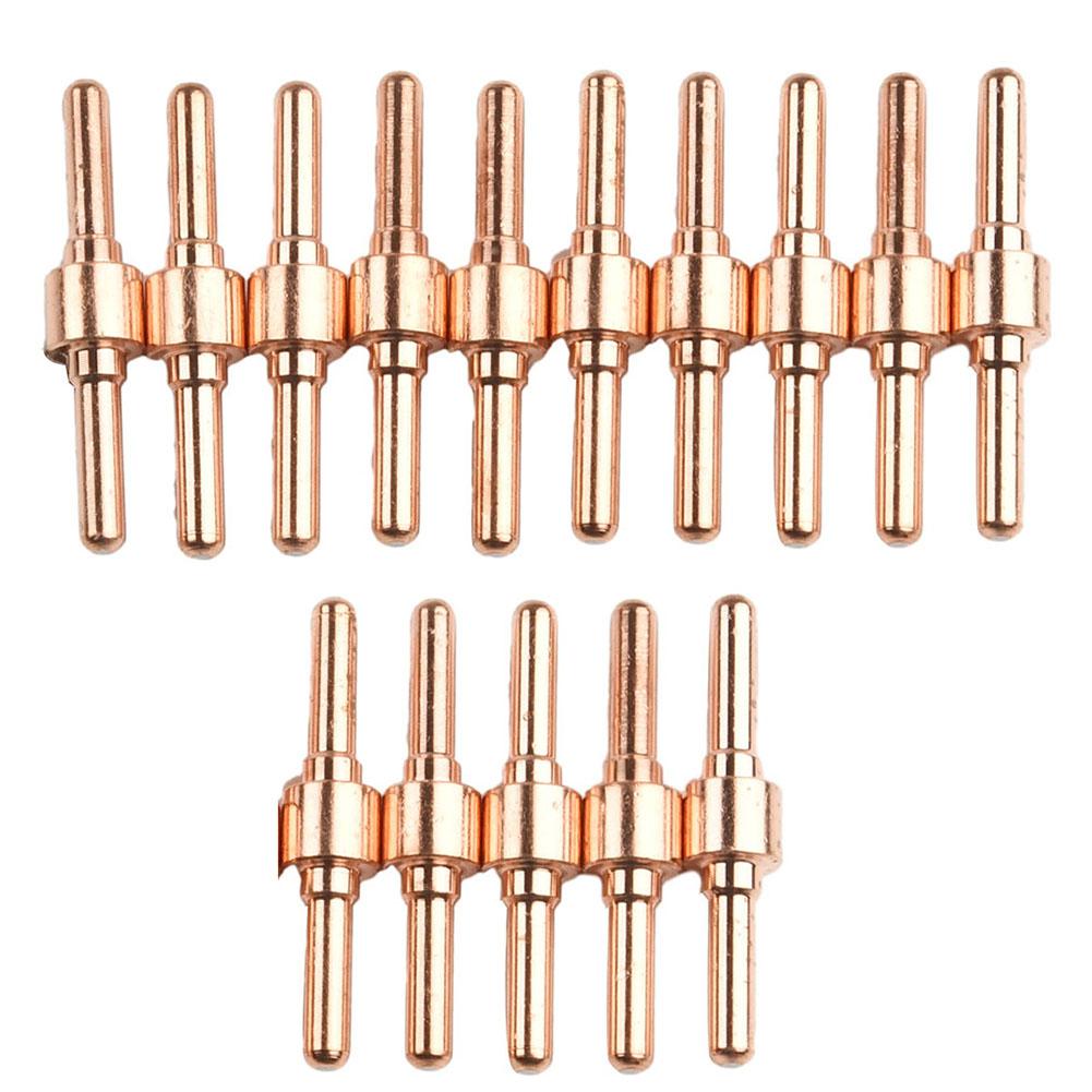 61Pcs Plasma Cutting Consumables With Roller Guide For CUT-40 Cutting Welding Nozzles Conductive Nozzle Soldering Tool