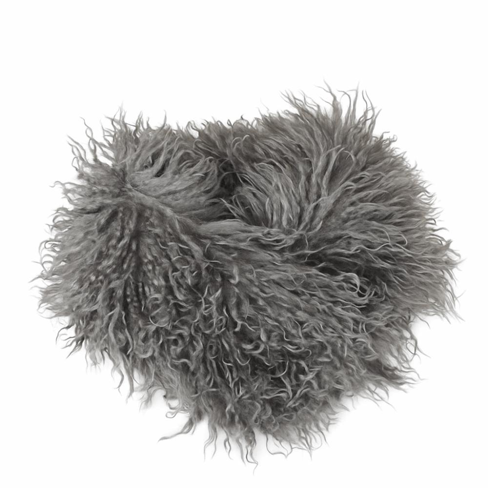 

Versatile Plush Scarf Warm Neck Protection Scarf Cozy Imitation Wool Scarf For Women темно серый