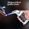 Windproof Straight Forward Multifunctional Lighter Moxibustion Cigar Spray Gun Portable Large Capacity Cigarette Accessory