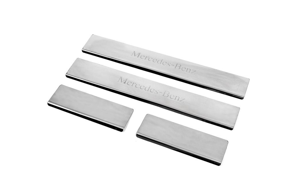 

Накладки на пороги Carmos V1 (4шт, нерж.) для Mercedes ML W164