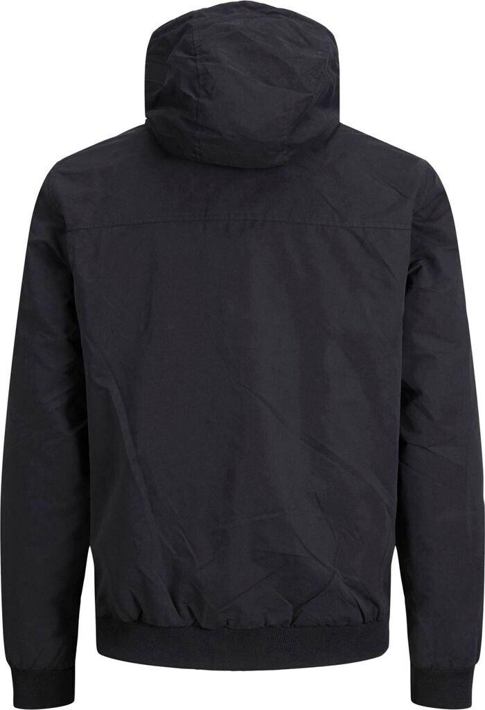 Зимняя куртка Jack & Jones Rush Plus Bomber Jacket (12243517) Jjerush Hood Noos Pls (12243517) black
