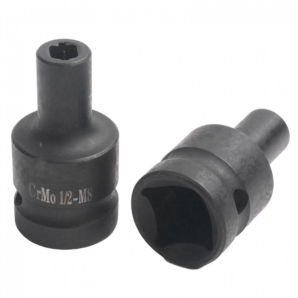 5PCS Square Drive Tap Sockets Compatible with For Electric Driver Wrenches