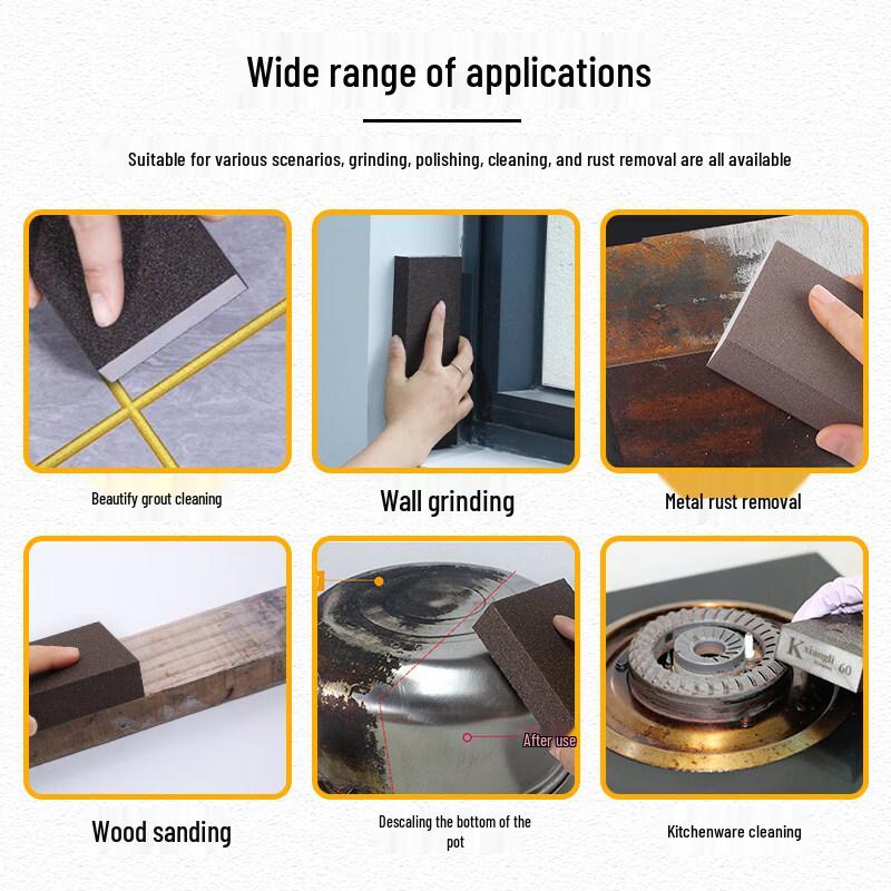 Ally Rubber Sponge Sanding Block