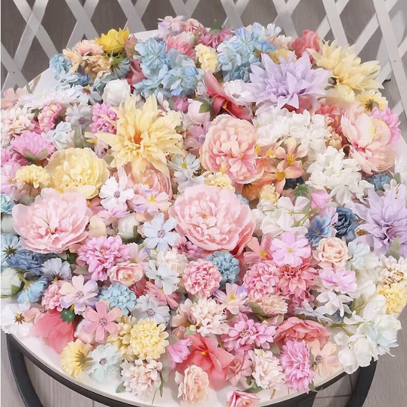 DIY Craft Kit: Colorful Flower Heads