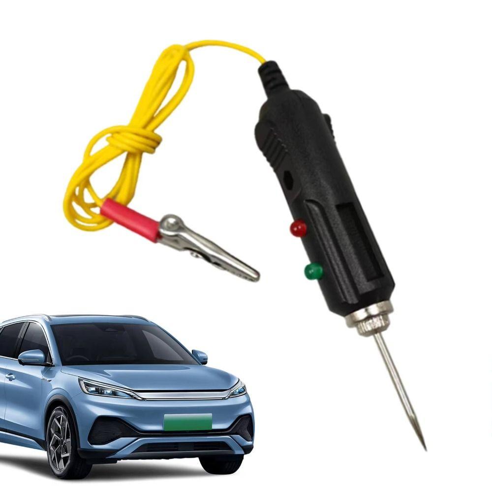 Multifunktionaler Kfz-Spannungsprüfer DC6-24V mit Summer Auto-Elektrik-Tester Hohe Empfindlichkeit Zweifarbige LED