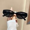 Small Oval Beautiful Sunglasses Women Men Brand Designer Fashion Sun Glasses Female Male Cool Punk Mirror