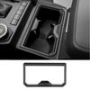 FOR Toyota Tacoma 2024 2025 Carbon Fiber Water Cup Holder Trim Frame 1pcs